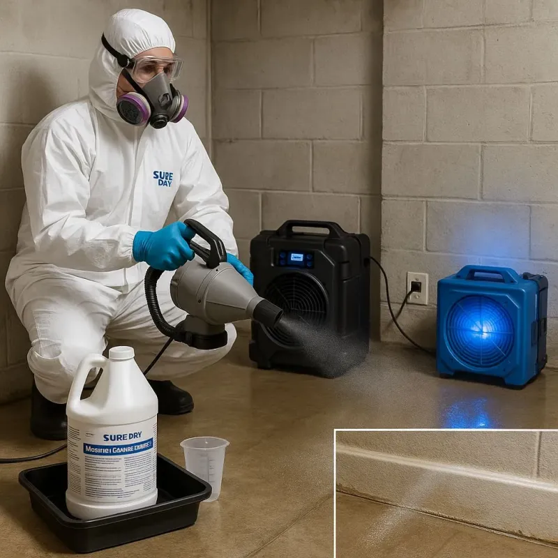 Sanitization and Odor Removal process in Winfield, IA