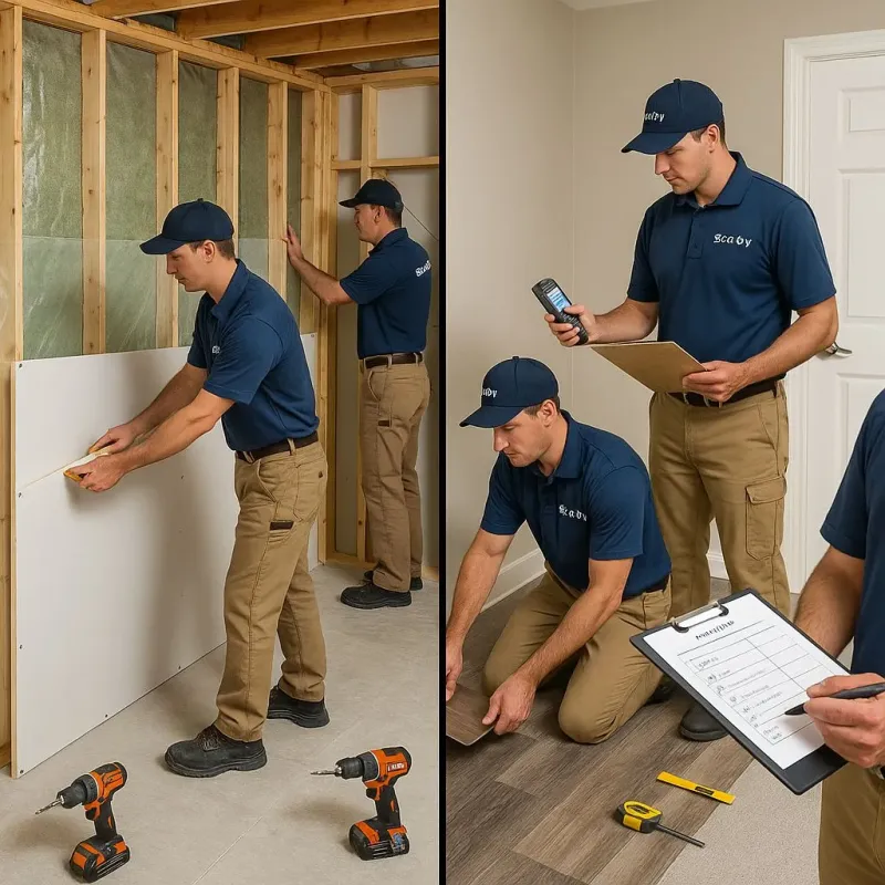 Repairs and Reconstruction process in Winfield, IA