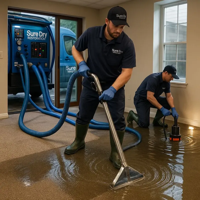 Water Extraction and Removal process in Winfield, IA